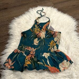 Floral print Patrons of Peace halter